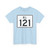 Rhode Island 121 (Rhode Island) (Road Sign) T-Shirt
