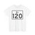 Rhode Island 120 (Rhode Island) (Road Sign) T-Shirt