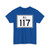 Rhode Island 117 (Rhode Island) (Road Sign) T-Shirt