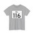 Rhode Island 116 (Rhode Island) (Road Sign) T-Shirt