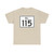 Rhode Island 115 (Rhode Island) (Road Sign) T-Shirt