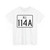 Rhode Island 114A (Rhode Island) (Road Sign) T-Shirt