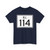 Rhode Island 114 (Rhode Island) (Road Sign) T-Shirt
