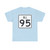 Rhode Island 95 (Rhode Island) (Road Sign) T-Shirt