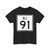 Rhode Island 91 (Rhode Island) (Road Sign) T-Shirt