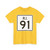 Rhode Island 91 (Rhode Island) (Road Sign) T-Shirt