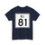 Rhode Island 81 (Rhode Island) (Road Sign) T-Shirt