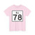 Rhode Island 78 (Rhode Island) (Road Sign) T-Shirt