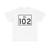 Rhode Island 102 (Rhode Island) (Road Sign) T-Shirt