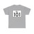 Rhode Island 101 (Rhode Island) (Road Sign) T-Shirt