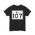 Rhode Island 107 (Rhode Island) (Road Sign) T-Shirt