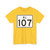 Rhode Island 107 (Rhode Island) (Road Sign) T-Shirt