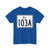 Rhode Island 103A (Rhode Island) (Road Sign) T-Shirt