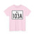 Rhode Island 103A (Rhode Island) (Road Sign) T-Shirt