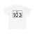 Rhode Island 103 (Rhode Island) (Road Sign) T-Shirt