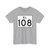 Rhode Island 108 (Rhode Island) (Road Sign) T-Shirt