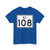 Rhode Island 108 (Rhode Island) (Road Sign) T-Shirt