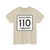Rushcreek Township Route 110 Logan County Ohio (Ohio) (Road Sign) T-Shirt