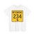 WY-234 (Wyoming) (Road Sign) T-Shirt