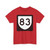 PR urban primary 83 (Puerto Rico) (Road Sign) T-Shirt