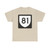 PR urban primary 81 (Puerto Rico) (Road Sign) T-Shirt