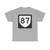 PR urban primary 87 (Puerto Rico) (Road Sign) T-Shirt