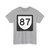 PR urban primary 87 (Puerto Rico) (Road Sign) T-Shirt