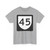 PR urban primary 45 (Puerto Rico) (Road Sign) T-Shirt