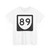 PR urban primary 89 (Puerto Rico) (Road Sign) T-Shirt