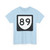 PR urban primary 89 (Puerto Rico) (Road Sign) T-Shirt