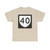 PR urban primary 40 (Puerto Rico) (Road Sign) T-Shirt