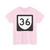 PR urban primary 36 (Puerto Rico) (Road Sign) T-Shirt