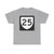 PR urban primary 25 (Puerto Rico) (Road Sign) T-Shirt