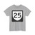 PR urban primary 25 (Puerto Rico) (Road Sign) T-Shirt