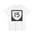 PR urban primary 15 (Puerto Rico) (Road Sign) T-Shirt