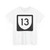 PR urban primary 13 (Puerto Rico) (Road Sign) T-Shirt