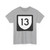 PR urban primary 13 (Puerto Rico) (Road Sign) T-Shirt