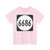 PR tertiary 6686 (Puerto Rico) (Road Sign) T-Shirt
