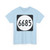 PR tertiary 6685 (Puerto Rico) (Road Sign) T-Shirt