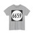 PR tertiary 6659 (Puerto Rico) (Road Sign) T-Shirt
