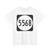 PR tertiary 5568 (Puerto Rico) (Road Sign) T-Shirt