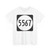 PR tertiary 5567 (Puerto Rico) (Road Sign) T-Shirt
