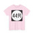 PR tertiary 4491 (Puerto Rico) (Road Sign) T-Shirt