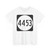 PR tertiary 4453 (Puerto Rico) (Road Sign) T-Shirt