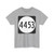 PR tertiary 4453 (Puerto Rico) (Road Sign) T-Shirt