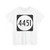 PR tertiary 4451 (Puerto Rico) (Road Sign) T-Shirt