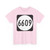 PR tertiary 6609 (Puerto Rico) (Road Sign) T-Shirt