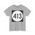 PR tertiary 413 (Puerto Rico) (Road Sign) T-Shirt
