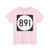 PR tertiary 891 (Puerto Rico) (Road Sign) T-Shirt