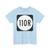PR tertiary 110R (Puerto Rico) (Road Sign) T-Shirt